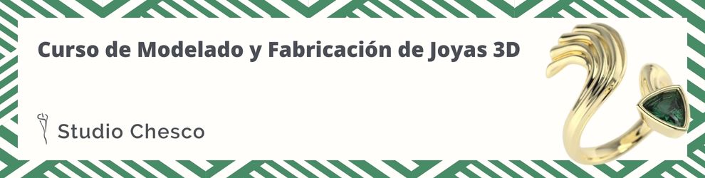 Webinar curso de Modelado y Fabricación de Joyas 3D