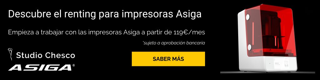 renting impresoras 3d asiga