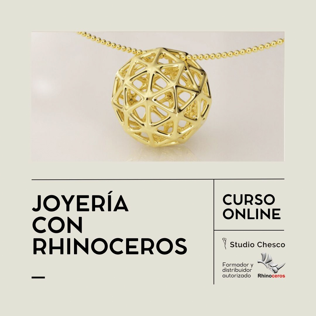 Curso de joyería con Rhinoceros